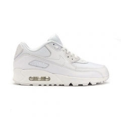 (Women) Nike Air Max 90 Essential White Trainers