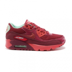 (Women) Nike Air Max 90 Wine Red Rosewood Mint