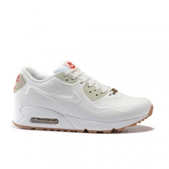 (Women) Nike Air Max 90 White Brown