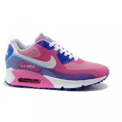 (Women) Nike Air Max 90 Hyp Blue White Pink