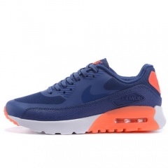 (Women) Nike Air Max 90 Ultra Essential DarkBlue Crimson White