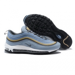 Nike Air Max 97 Light Blue Yellow Black Men