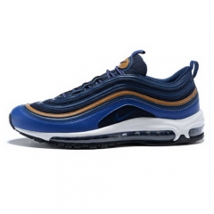 Nike Air Max 97 Bright Blue Gold White Men