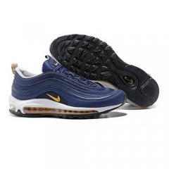 Undefeated x Nike Air Max 97 Dark Blue Yellow Men