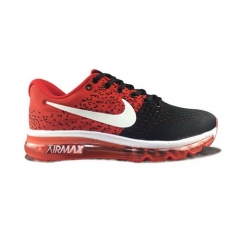 Nike Air Max 2017 Flyknit Black Red White Men