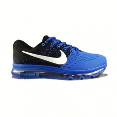 Nike Air Max 2017 Flyknit Blue Black White Men