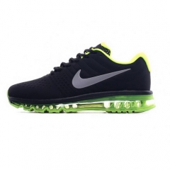 Nike Air Max 2017 Black Green Sliver Grey Men