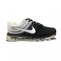 Nike Air Max 2017 Flyknit Black White Grey Men