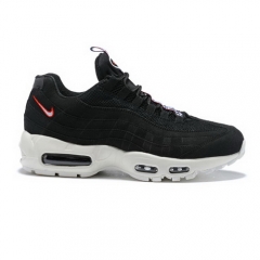 (Women) Nike Air Max 95 Essential Black White Red