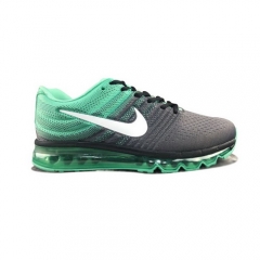 Nike Air Max 2017 Flyknit Black Green White Men