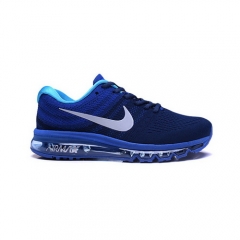 Nike Air Max 2017 Flyknit Dark Blue Royal Blue White Men