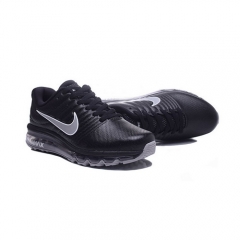 Nike Air Max 2017 Leather Black Grey Men