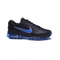 Nike Air Max 2017 Leather Black Blue Men