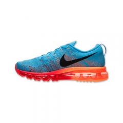 Nike Flyknit Air Max Blue Orange Black Men