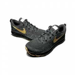 Nike Air Max Flyknit Black Gold Men