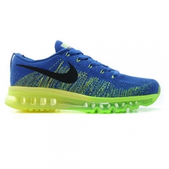 Nike Flyknit Air Max Blue Volt