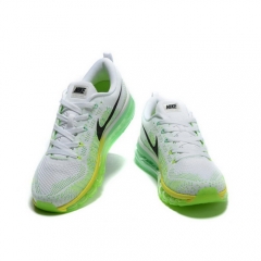 Nike Air Max Flyknit White Green Yellow