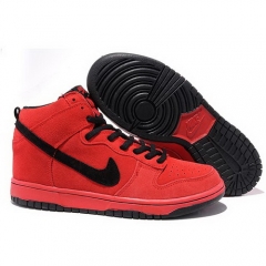 Nike Dunk High Pro SB With Red Black Shoes