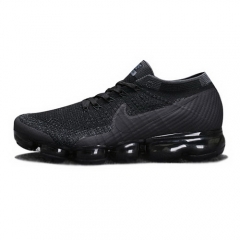 Nike Air VaporMax Black Dark Grey Logo Men