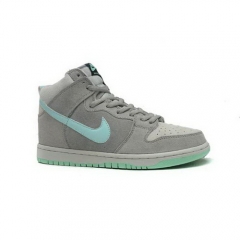 Nike Dunk High Pro SB Grey Mint Green Shoes