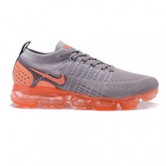 Nike Air VaporMax Grey Orange Logo Men