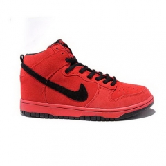 Nike Dunk High Pro SB With Red Black Shoes