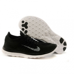 Nike Free 4.0 Flyknit Men Black White