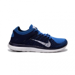 Nike Free Flyknit 4.0 Black Blue