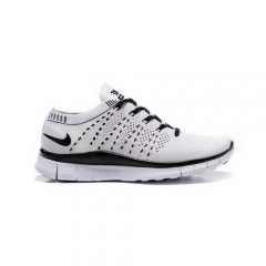 Nike Free Flyknit NSW HTM SP White Black Logo Men