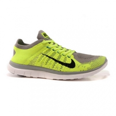 Nike Free Flyknit 4.0 Light Charcoal Shoes