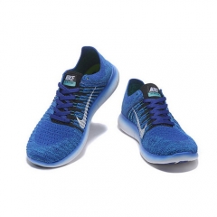 Nike Free Flyknit 5 Blue White