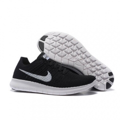 Nike Free Flyknit 5 Black White