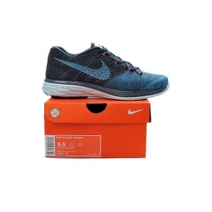 Nike Flyknit Lunar 3 Black Dark Obsidian