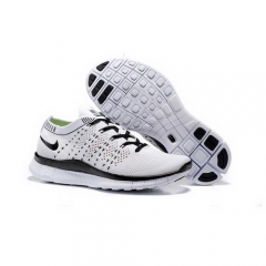 Nike Free Flyknit NSW HTM SP White Black Logo Men