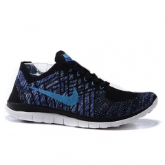 Nike Free Flyknit 4 RoyalBlue Black