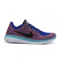 Nike Free Flyknit 5 Blue White Black