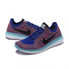 Nike Free Flyknit 5 Blue White Black