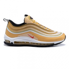 (Women) Nike Air Max 97 Ultra Gold White Red