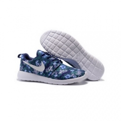 Nike Roshe One Print Premium Blue Green Flower Men