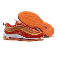 (Women) Nike Air Max 97 Red Gold White