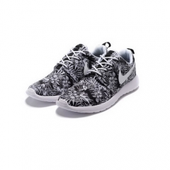 Nike Roshe One Print Premium Black White Flower Men