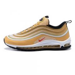 (Women) Nike Air Max 97 Ultra Gold White Red