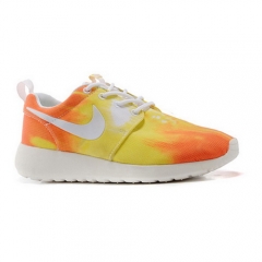 Nike Roshe Run Print Sunset Orange Yellow