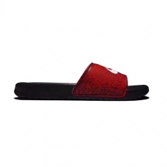 Nike Slippers Red Black Red Men