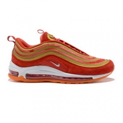 (Women) Nike Air Max 97 Red Gold White