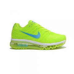 (Women) Nike Air Max 2017 KPU Green Lake Blue