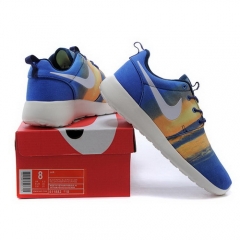 Nike Roshe Run Print Sunset Orange Yellow