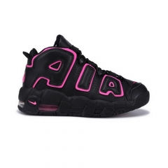 (Women) Authentic Nike Air More Uptempo White Pink