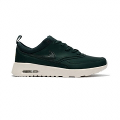 (Women) Nike Air Max Thea Leather Dark Green White