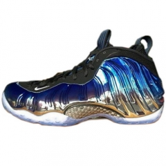 Authentic Nike Air Foamposite One Blue Mirror